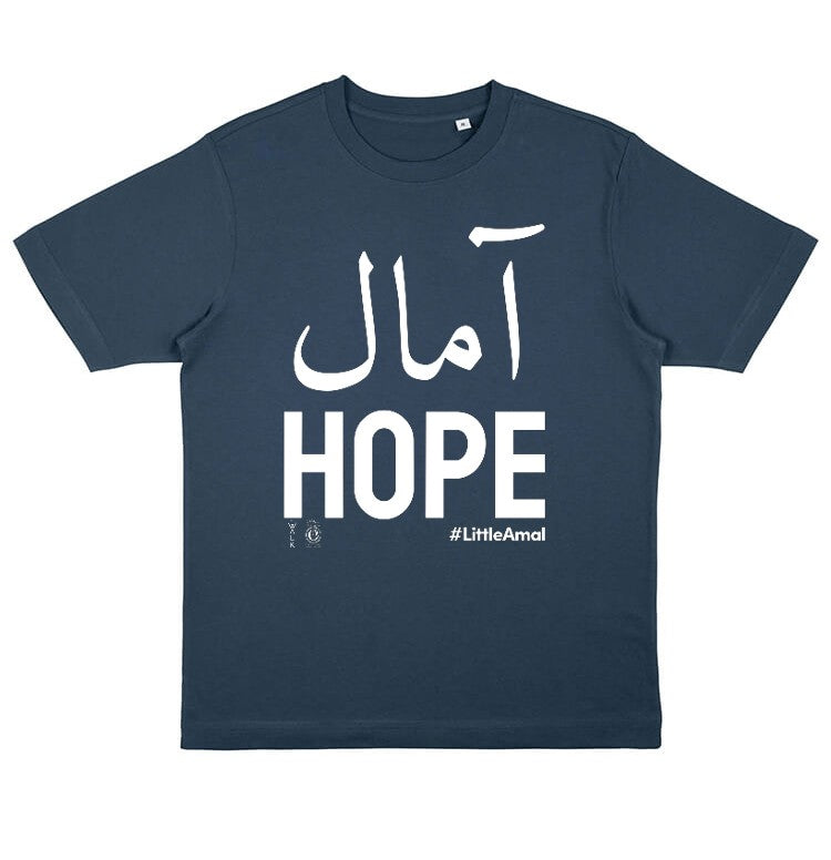 Hope - White Print - Adult Tee - Available in 3 Tee Colours