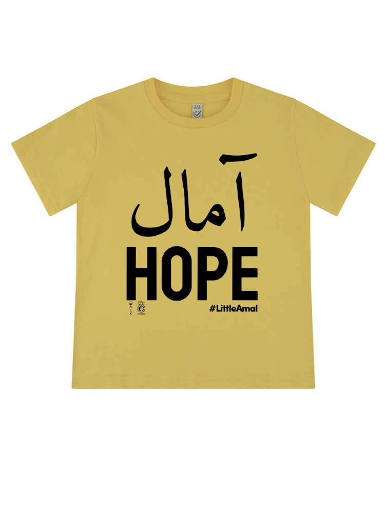 Hope - Black Print - Youth Tee - Available in 3 Colours